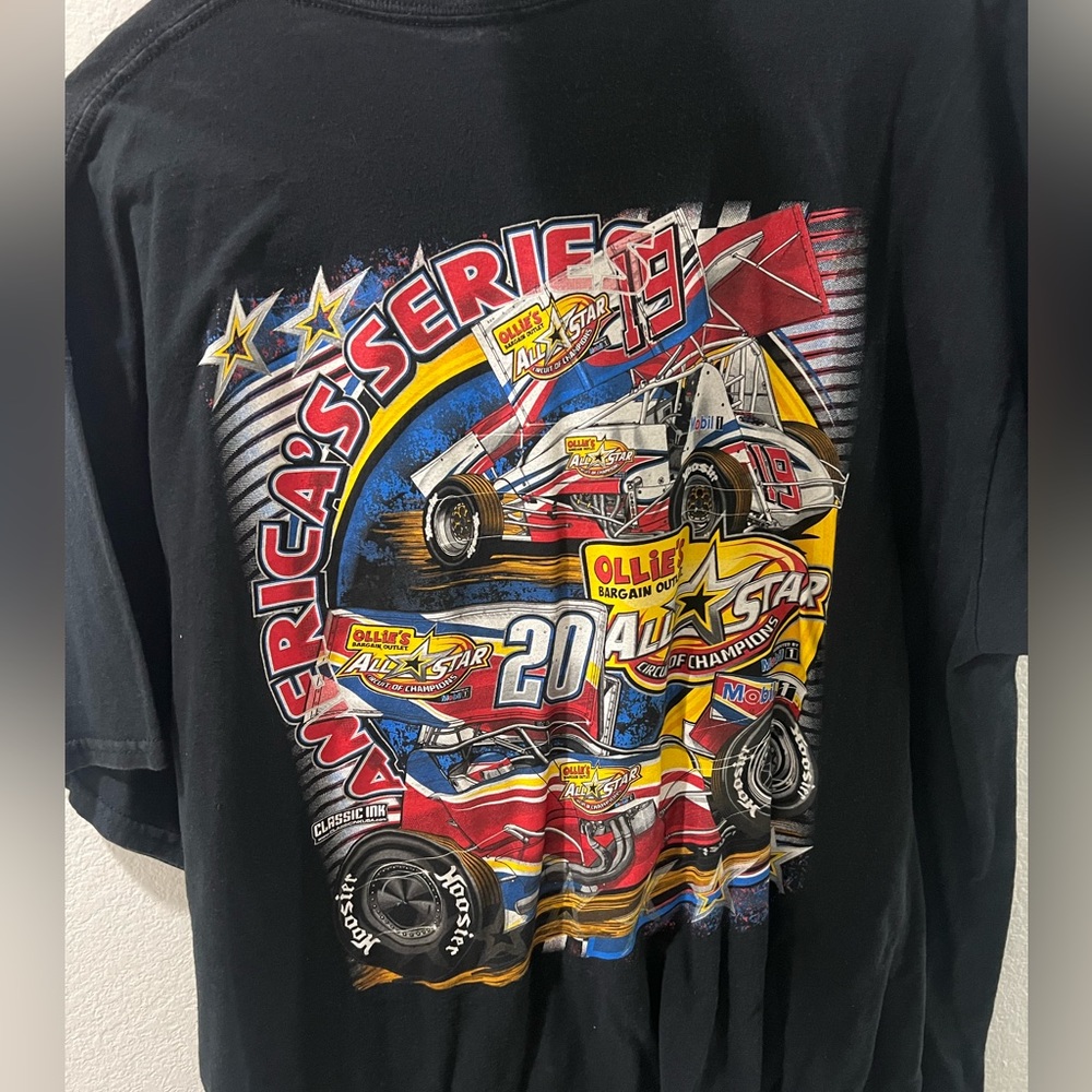 classic ink americas series black t shirt all star circuit of champions